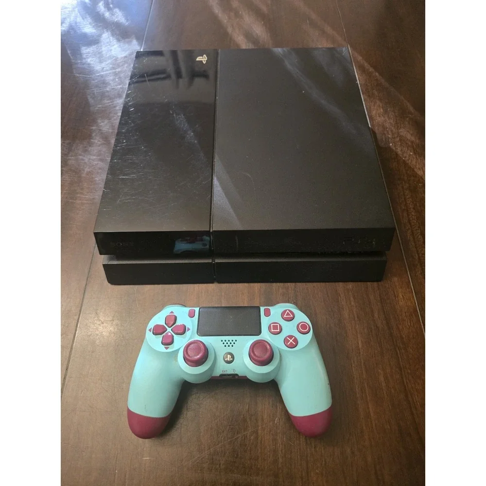 Sony PlayStation 4 (500 GB) HD Console Black Bundle Accesories TESTED!!